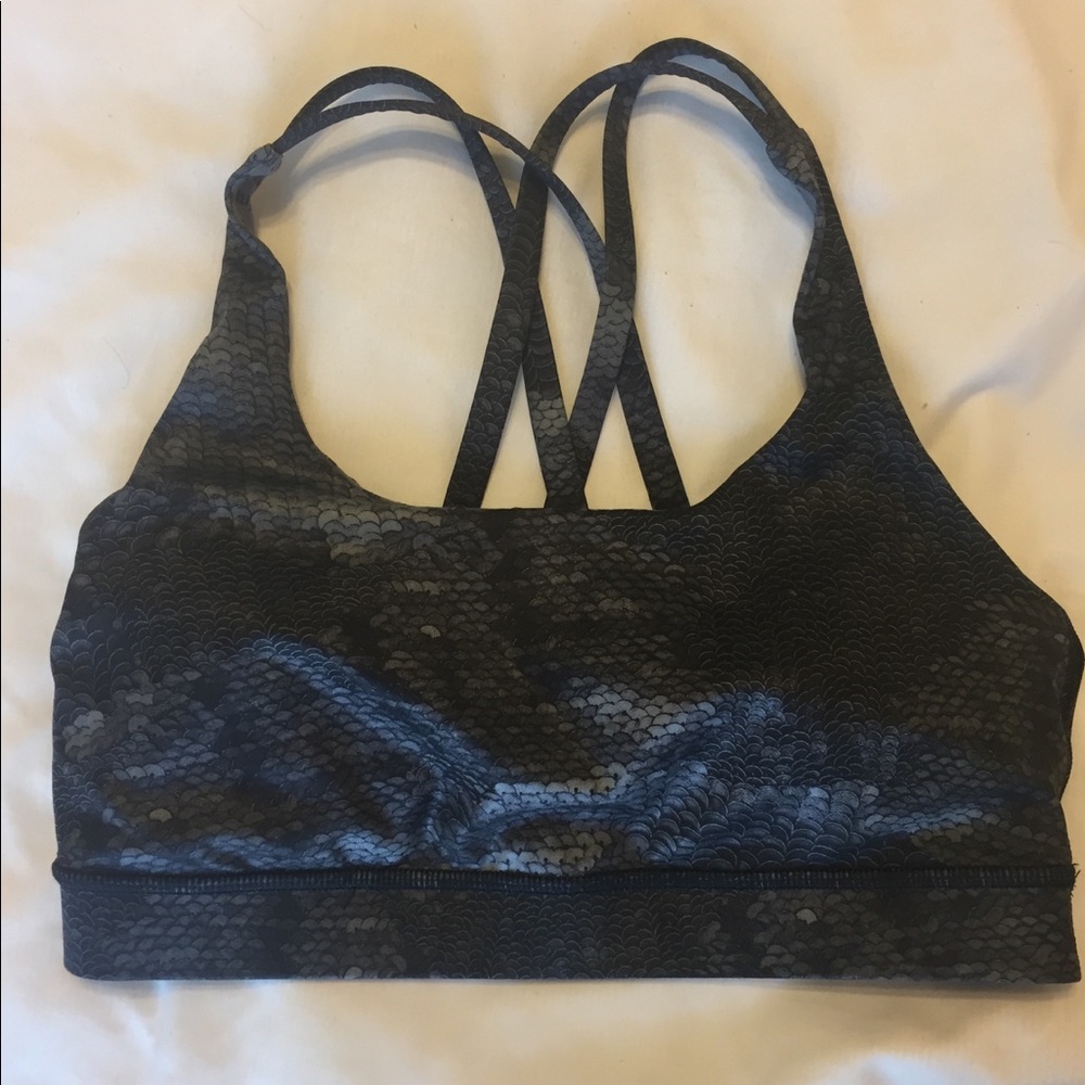 Lululemon Sequins Pattern Energy Bra